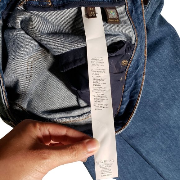 Roberto Cavalli Jeans Womens Sz IT-44 US-8 Regular Straight Leg Medium Wash NWT - Picture 10 of 11